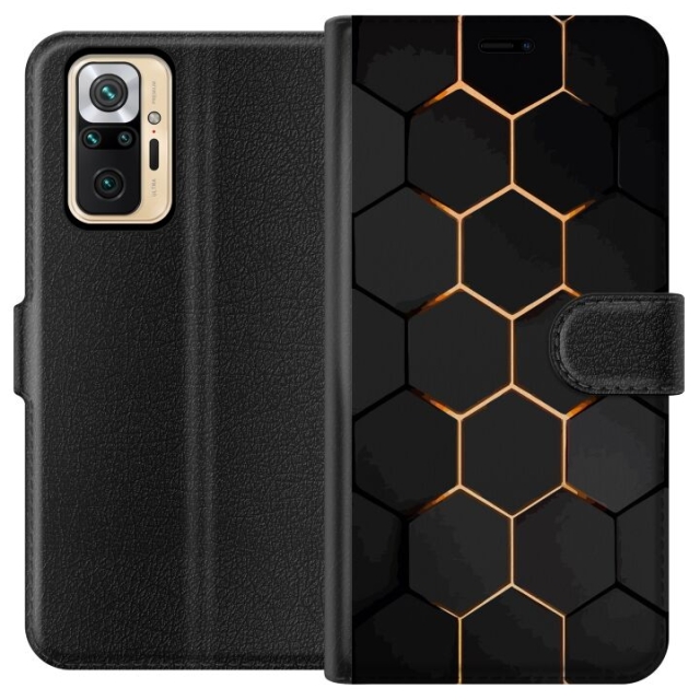 Wallet case for Xiaomi Redmi Note 10 Pro with Luxurious Pattern design