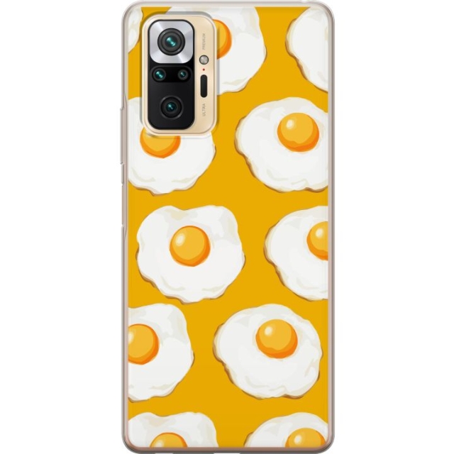 Mobile case for Xiaomi Redmi Note 10 Pro with Fried egg design