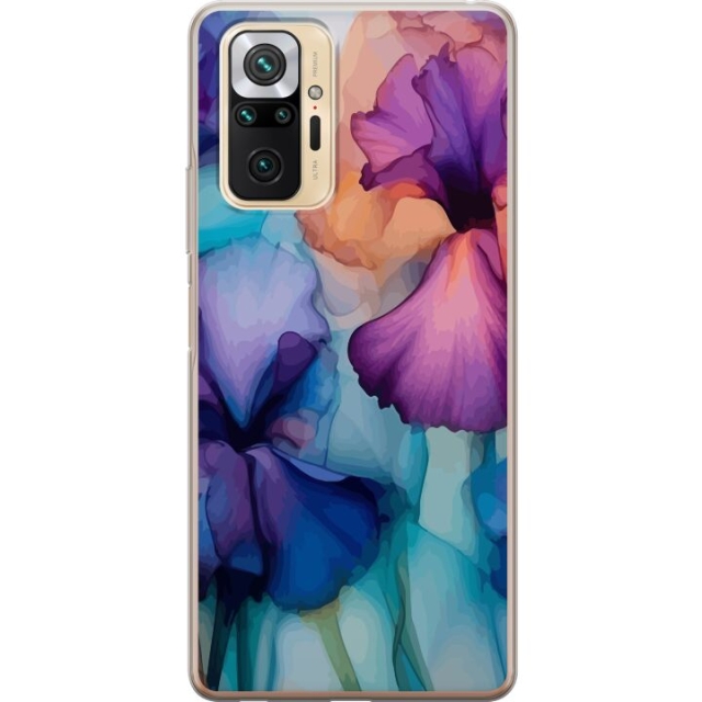Mobile case for Xiaomi Redmi Note 10 Pro with Magical flowers design