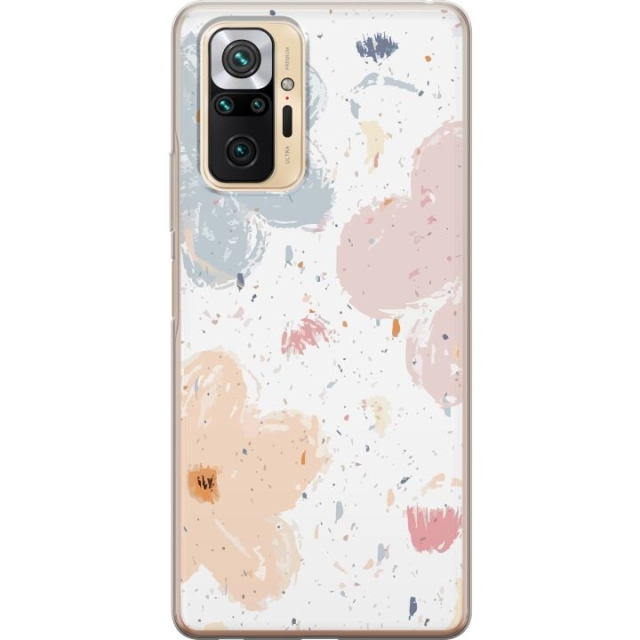 Mobile case for Xiaomi Redmi Note 10 Pro with Flowers design