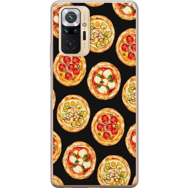 Mobile case for Xiaomi Redmi Note 10 Pro with Pizza design