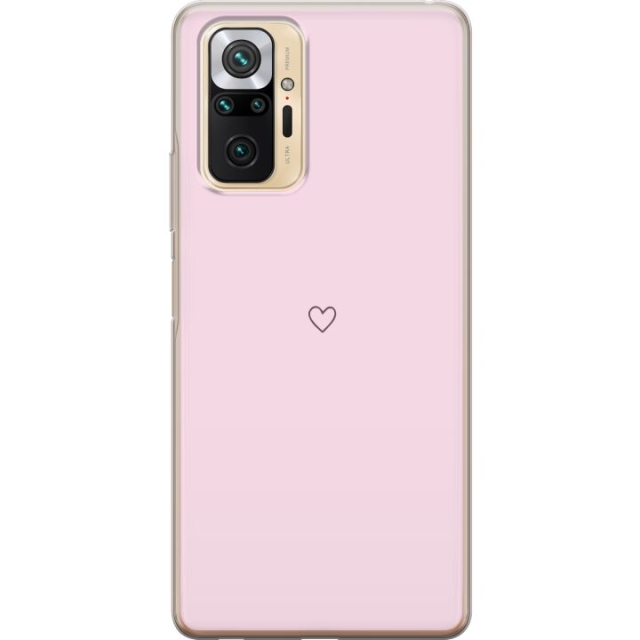 Mobile case for Xiaomi Redmi Note 10 Pro with Heart design
