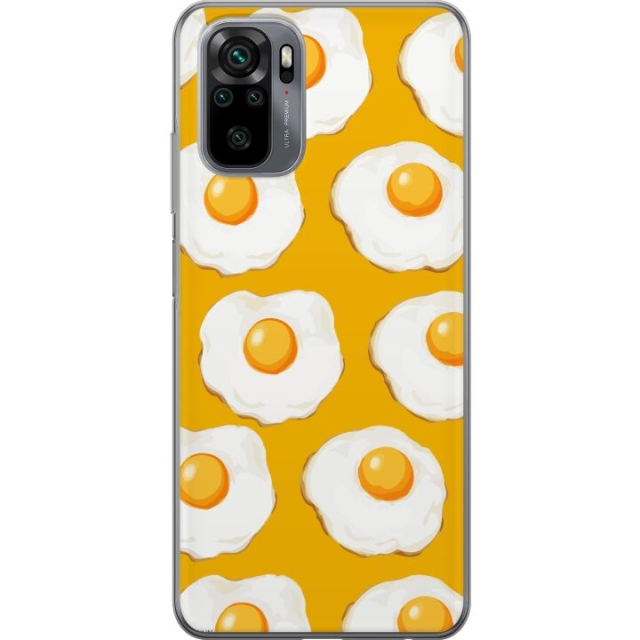 Mobile case for Xiaomi Redmi Note 10S with Fried egg design