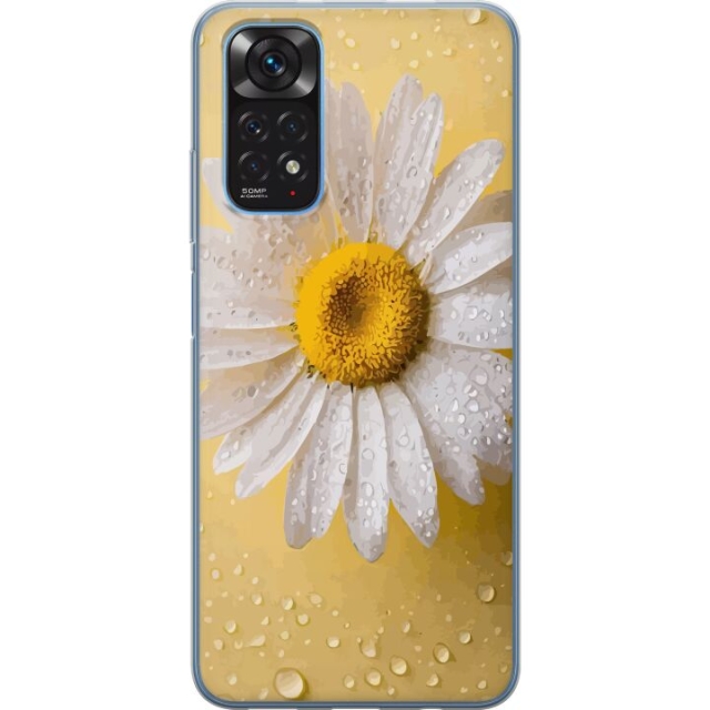Mobile case for Xiaomi Redmi Note 11 with Porslinsblomma design
