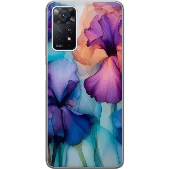 Mobile case for Xiaomi Redmi Note 11 Pro with Magical flowers design