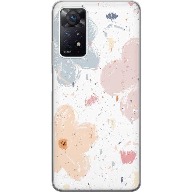 Mobile case for Xiaomi Redmi Note 11 Pro with Flowers design