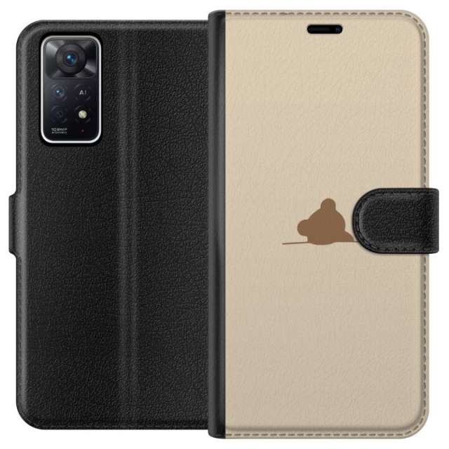 Wallet case for Xiaomi Redmi Note 11 Pro 5G with Nalle design