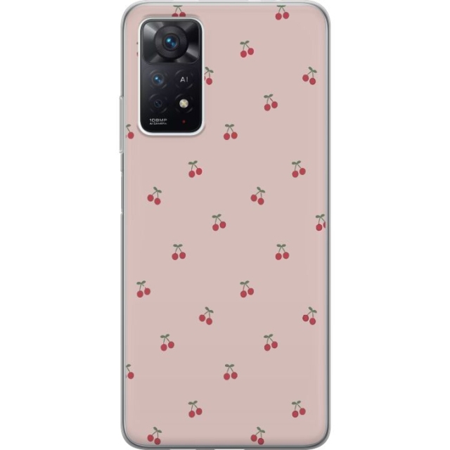 Mobile case for Xiaomi Redmi Note 11 Pro 5G with Cherry design