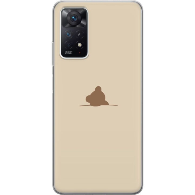 Mobile case for Xiaomi Redmi Note 11 Pro 5G with Nalle design