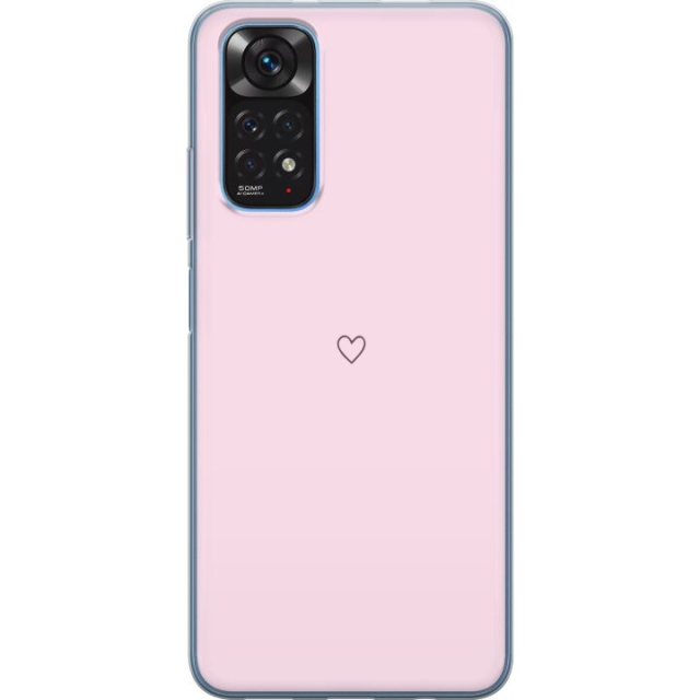 Mobile case for Xiaomi Redmi Note 11S with Heart design