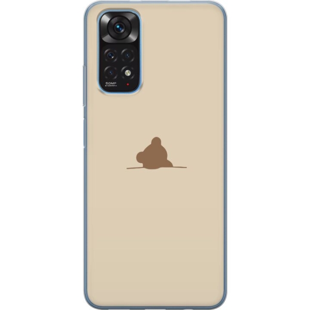 Mobile case for Xiaomi Redmi Note 11S with Nalle design