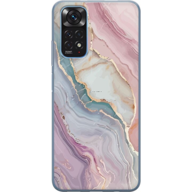 Mobile case for Xiaomi Redmi Note 11S with Marble design