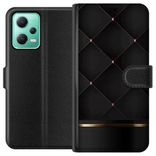 Wallet case for Xiaomi Redmi Note 12 with Luxury line design