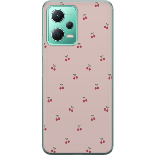 Mobile case for Xiaomi Redmi Note 12 with Cherry design