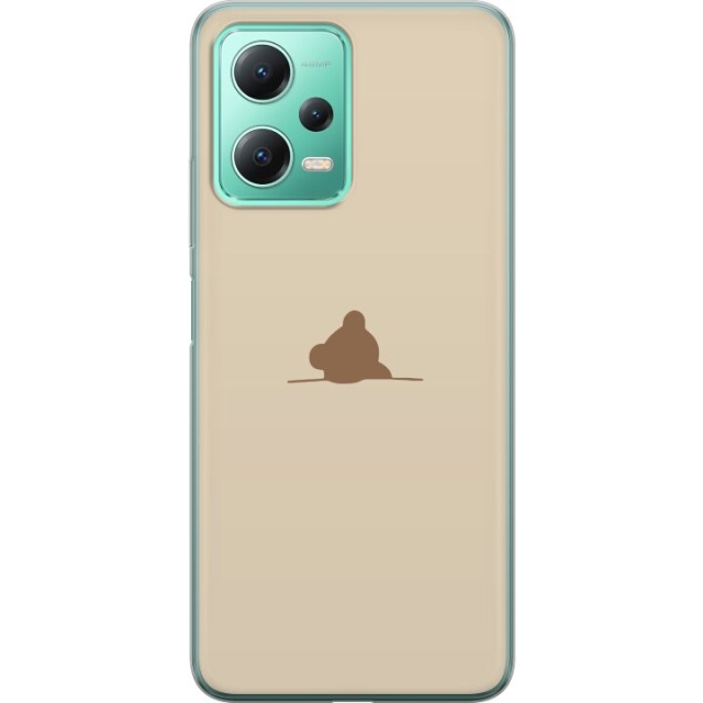 Mobile case for Xiaomi Redmi Note 12 with Nalle design