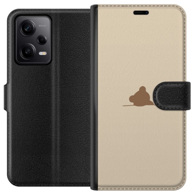 Wallet case for Xiaomi Redmi Note 12 Pro with Nalle design