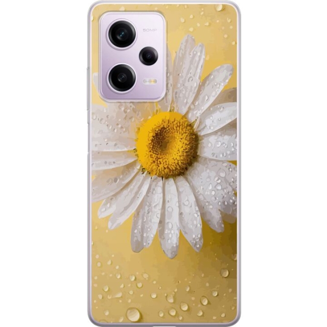Mobile case for Xiaomi Redmi Note 12 Pro with Porslinsblomma design