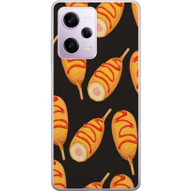 Mobile case for Xiaomi Redmi Note 12 Pro with Chicken drumstick design