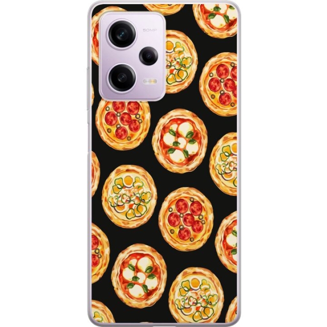 Mobile case for Xiaomi Redmi Note 12 Pro with Pizza design