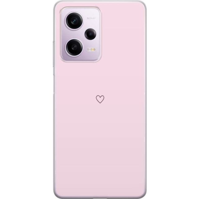 Mobile case for Xiaomi Redmi Note 12 Pro with Heart design