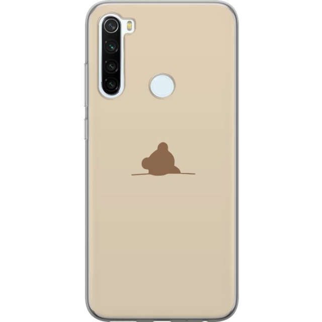Mobile case for Xiaomi Redmi Note 8 with Nalle design