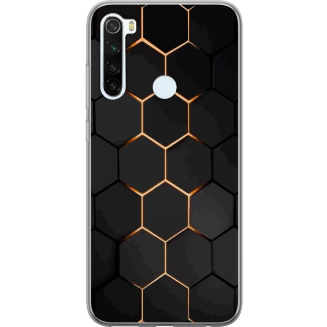 Mobile case for Xiaomi Redmi Note 8 with Luxurious Pattern design