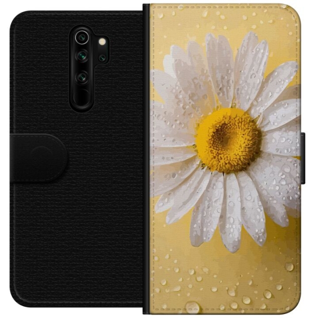 Wallet case for Xiaomi Redmi Note 8 Pro  with Porslinsblomma design
