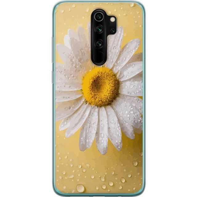 Mobile case for Xiaomi Redmi Note 8 Pro  with Porslinsblomma design