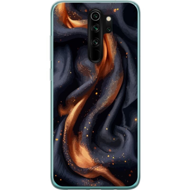 Mobile case for Xiaomi Redmi Note 8 Pro  with Fiery silk design