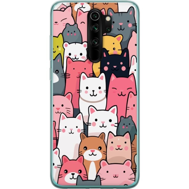 Mobile case for Xiaomi Redmi Note 8 Pro  with Cat pattern design