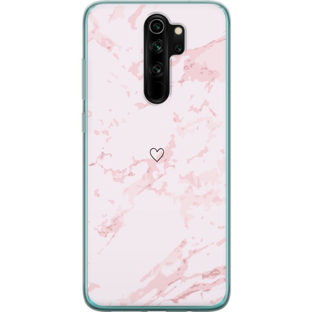 Mobile case for Xiaomi Redmi Note 8 Pro  with Pink Heart design