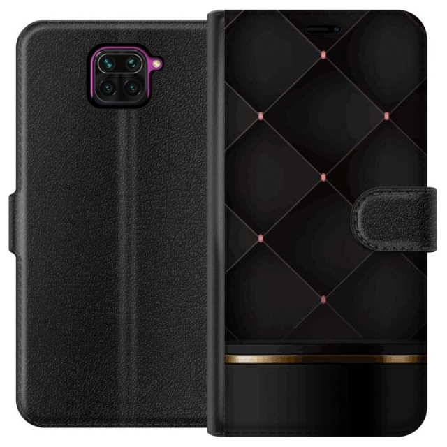 Wallet case for Xiaomi Redmi Note 9 with Luxury line design