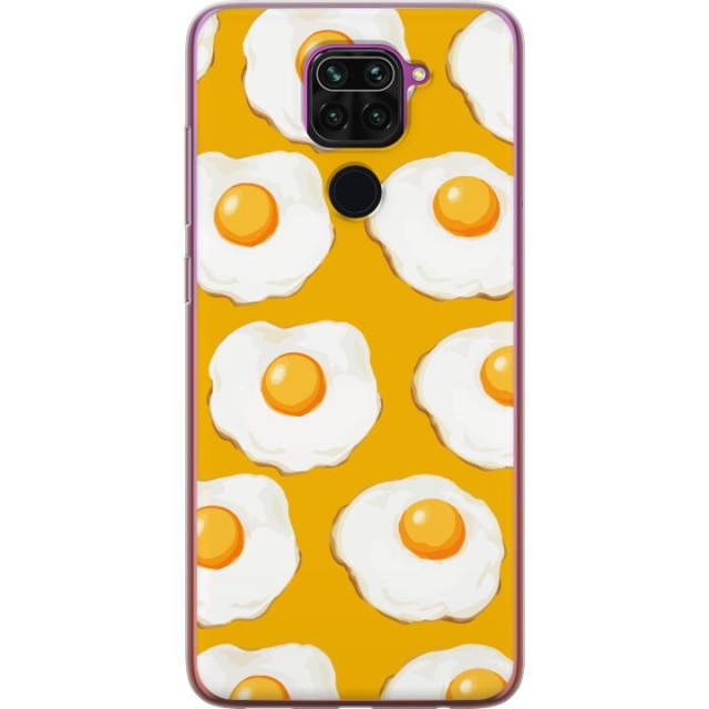 Mobile case for Xiaomi Redmi Note 9 with Fried egg design