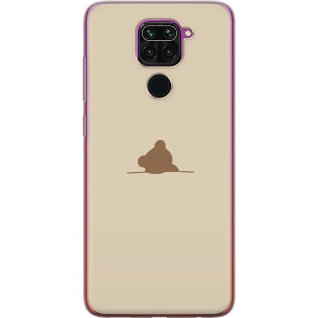 Mobile case for Xiaomi Redmi Note 9 with Nalle design