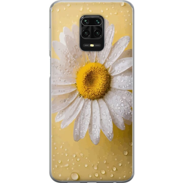 Mobile case for Xiaomi Redmi Note 9S with Porslinsblomma design