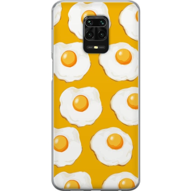 Mobile case for Xiaomi Redmi Note 9S with Fried egg design