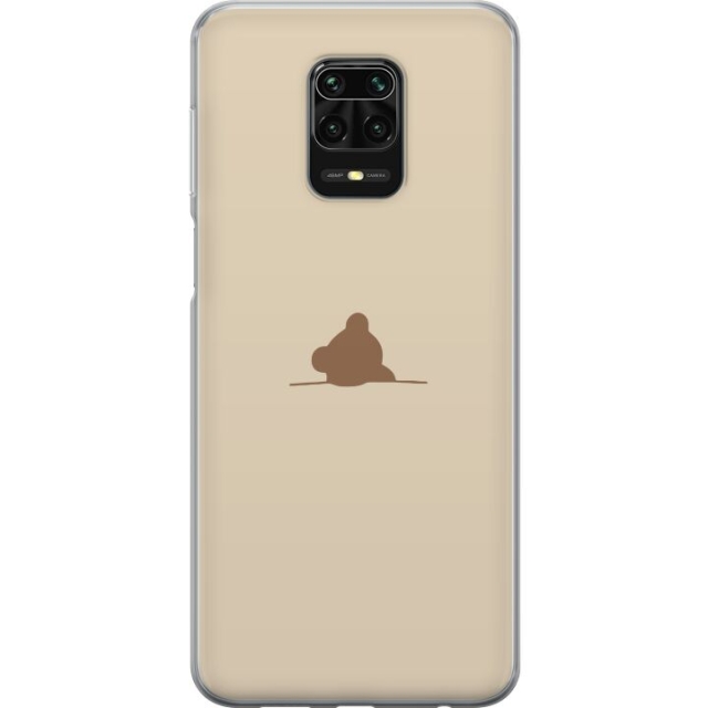 Mobile case for Xiaomi Redmi Note 9S with Nalle design