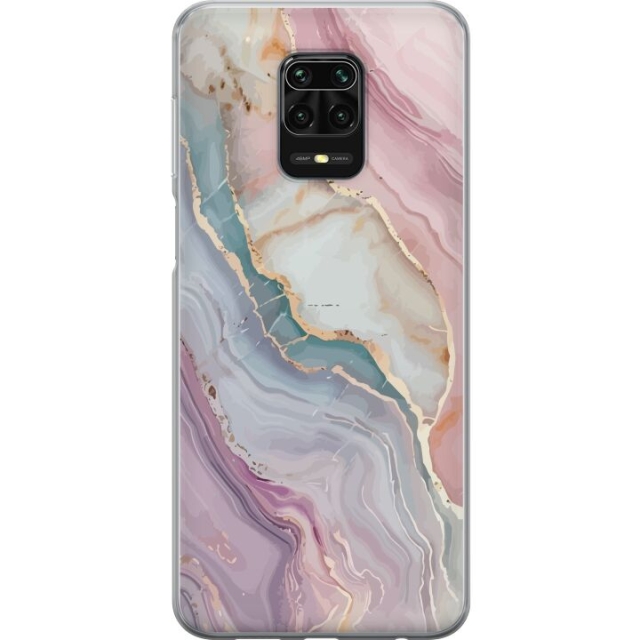 Mobile case for Xiaomi Redmi Note 9S with Marble design