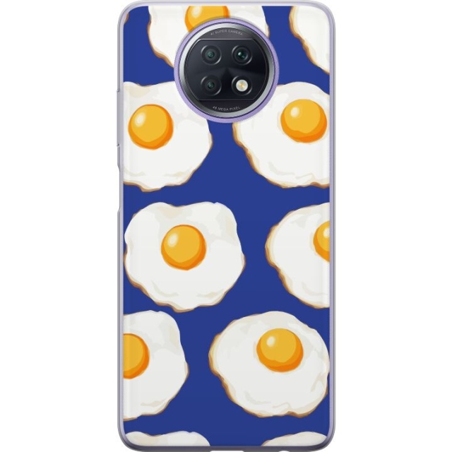 Mobile case for Xiaomi Redmi Note 9T with Fried eggs design