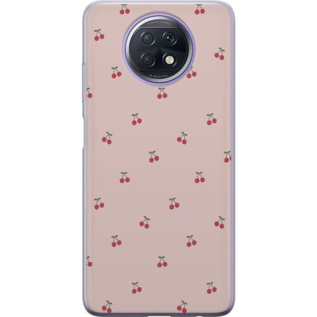 Mobile case for Xiaomi Redmi Note 9T with Cherry design