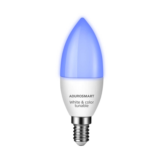 Adurosmart Bulb E14 RGBW Dimmable Zigbee