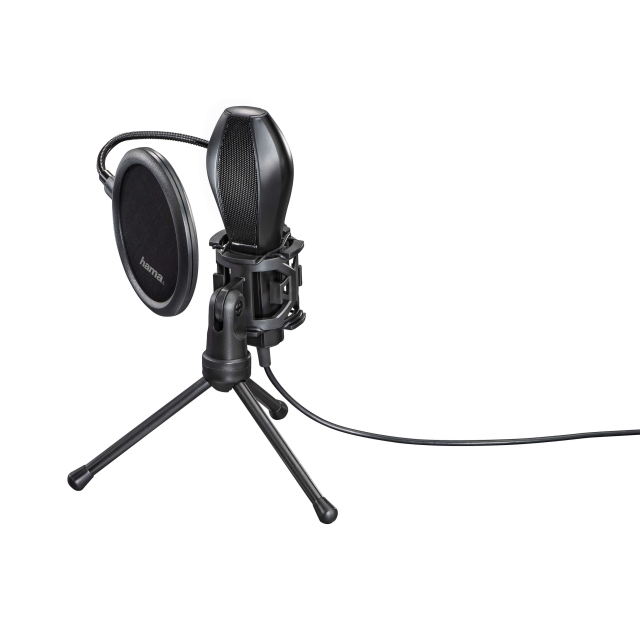 Hama Microphone Stream USB Black