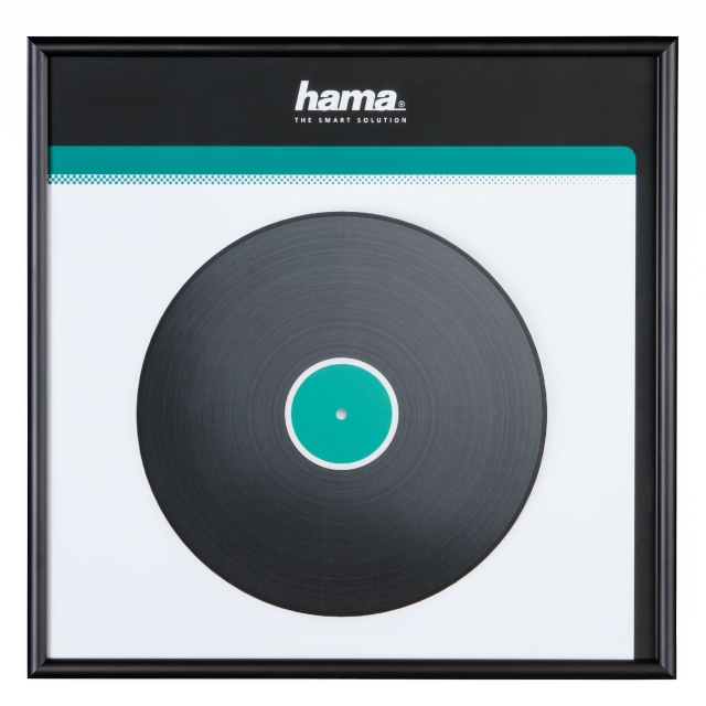 Hama LP Cover Frame Aluminium Black 31.5x31.5 cm