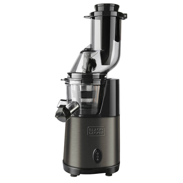BLACK+DECKER Slow Juicer BXJE200E Brushed Stainless Steel