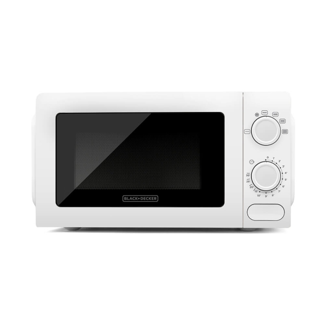 BLACK+DECKER Microwave 20 L 700W White