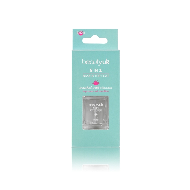 Beauty UK 5 In 1 Base & Top Coat