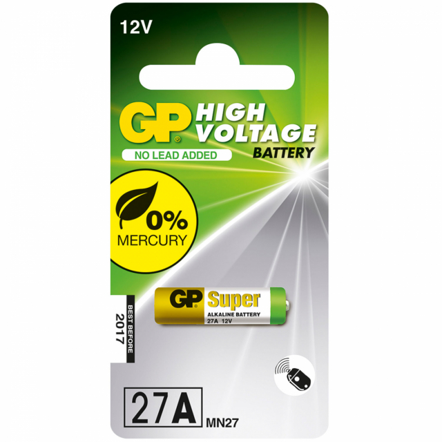 GP 27A / 37AF / MN27 12V 1-pack