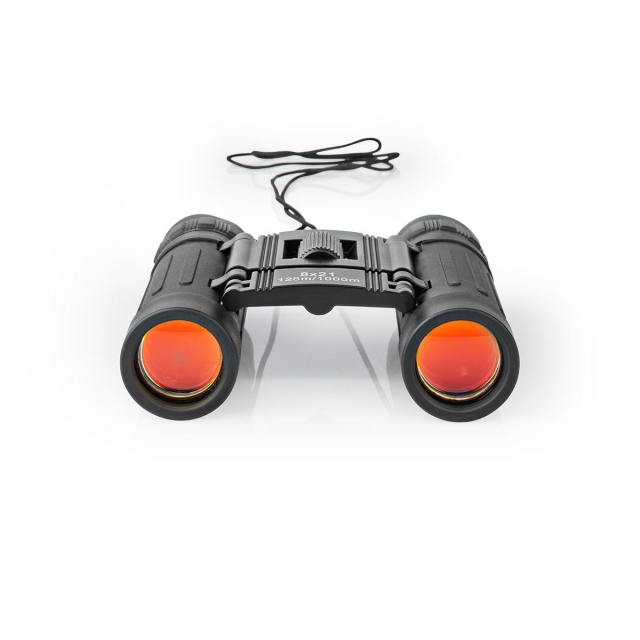 Nedis Binocular | Magnification: 8 x | Objective lens diameter: 21 mm | Field of view: 128 m | Travel bag included | Black
