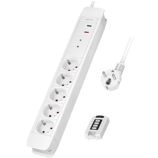 Grenuttag 5-vägs med fjärr 433