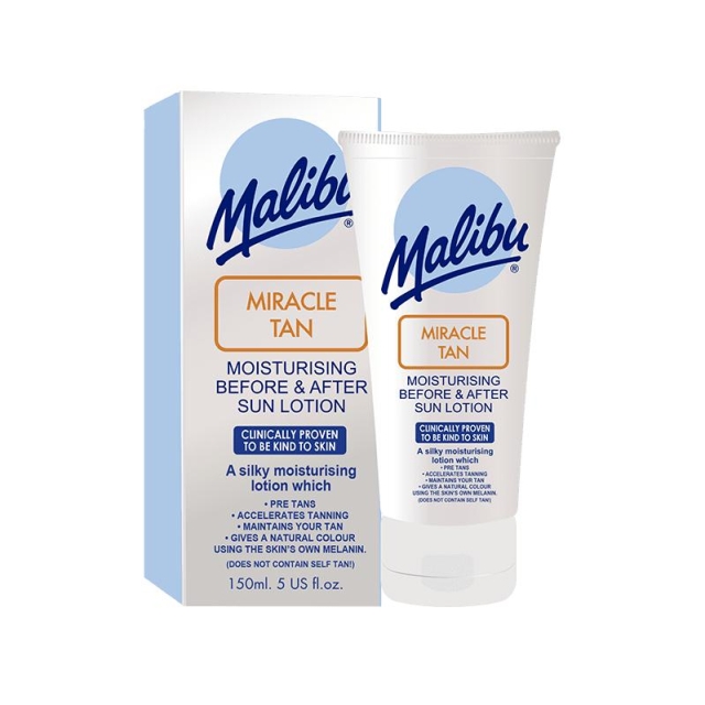 Malibu Miracle Tan Before & After Sun Lotion 150ml